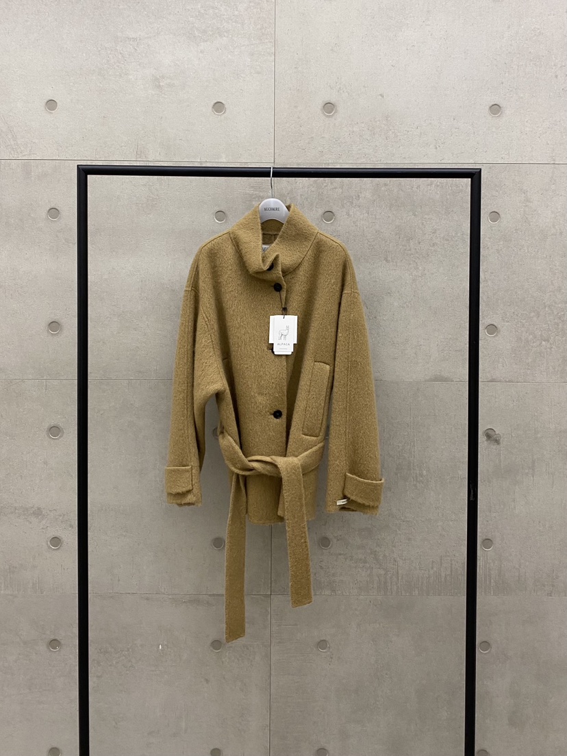 MUCH MORE/JACKPOT韓國直郵女士新品人氣短款大衣含腰帶MUCH MORE/JACKPOT短款大衣圖色1