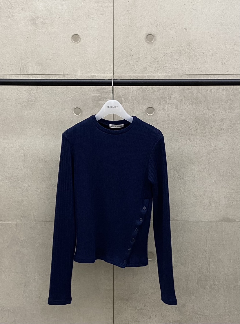 MUCH MORE/JACKPOT東大門直郵女裝新品真品長袖T恤紐扣MUCH MORE/JACKPOT長袖T恤圖色7