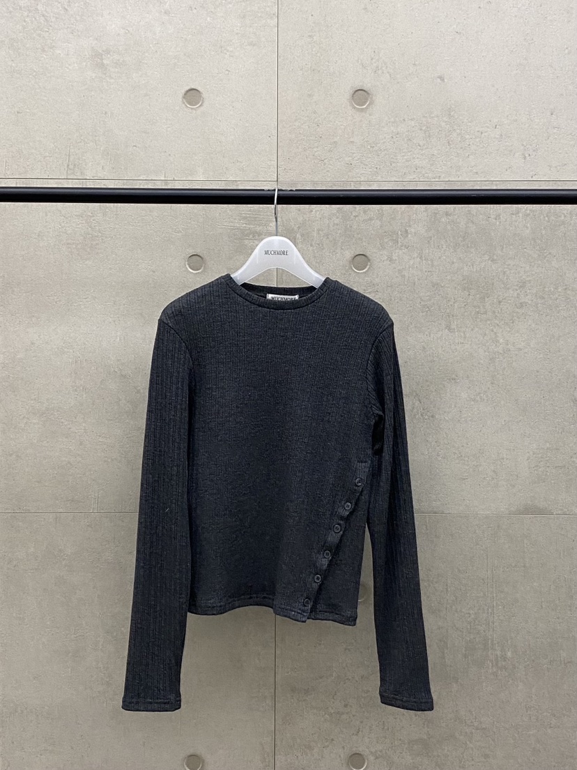 MUCH MORE/JACKPOT東大門直郵女裝新品真品長袖T恤紐扣MUCH MORE/JACKPOT長袖T恤圖色8