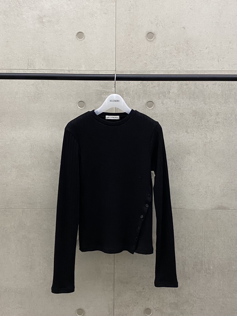 MUCH MORE/JACKPOT東大門直郵女裝新品真品長袖T恤紐扣MUCH MORE/JACKPOT長袖T恤圖色9