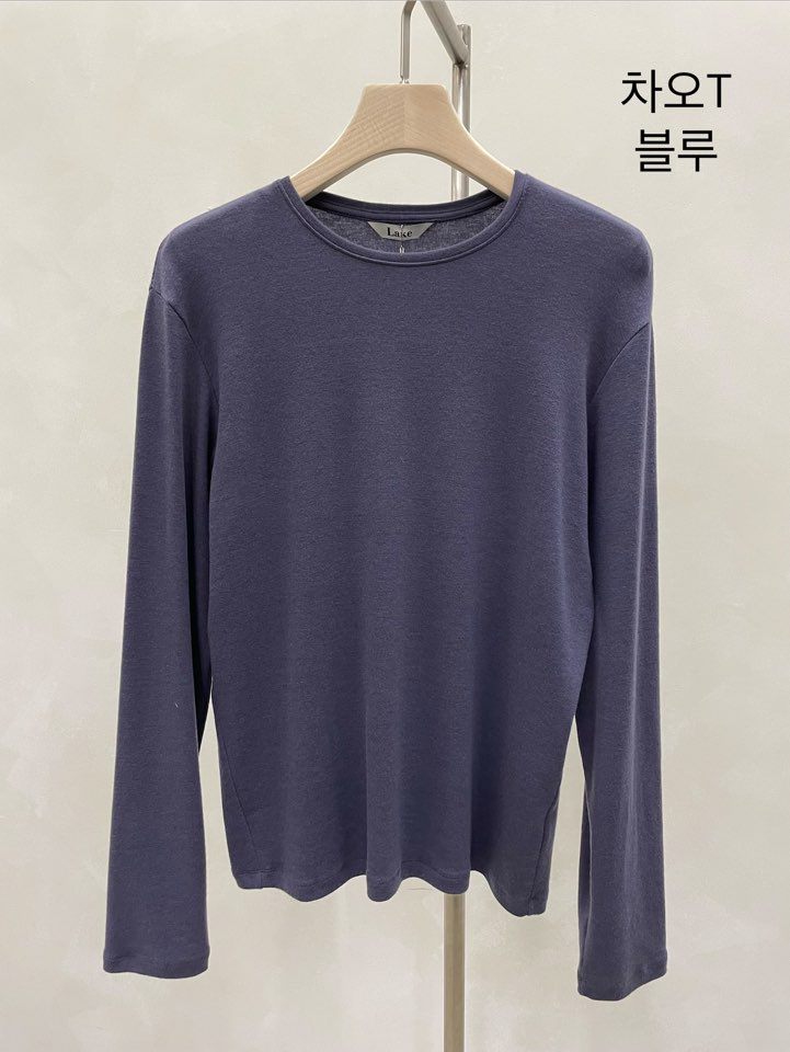 LAKE-A/KONI東大門實拍女士新品休閑熱賣真品時尚長袖T恤Lake Side/KONI長袖T恤圖色4