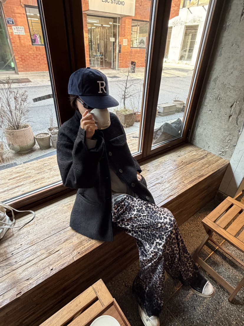 FRANC—L韓國直郵女士新款推薦真品時尚熱賣休閑褲天鵝絨FRANC休閑褲