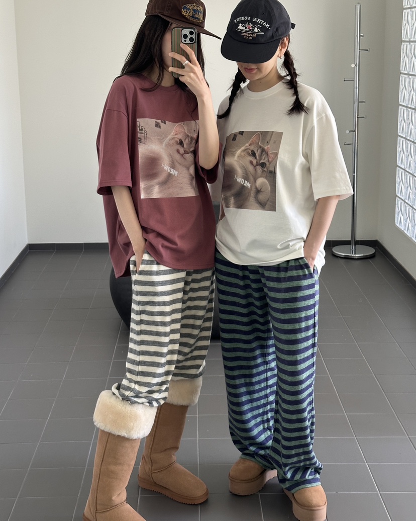 HOWDY/FACT THE NERD東大門實拍女裝新款時尚真品休閑褲HOWDY/FACT THE NERD休閑褲