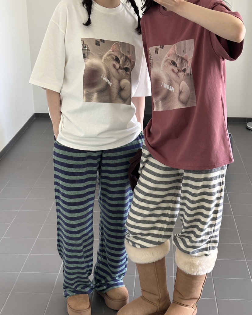 HOWDY/FACT THE NERD東大門實拍女裝新款時尚真品休閑褲HOWDY/FACT THE NERD休閑褲
