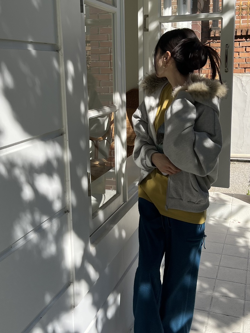 ME MO東大門代購女裝新品休閑推薦真品時尚夾克連帽衫狐貍ME MO夾克