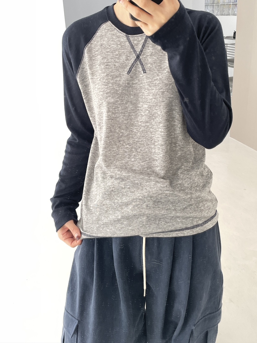 EDITION-P韓國代購女裝新款熱賣休閑人氣推薦時尚長袖T恤EDITION-P長袖T恤
