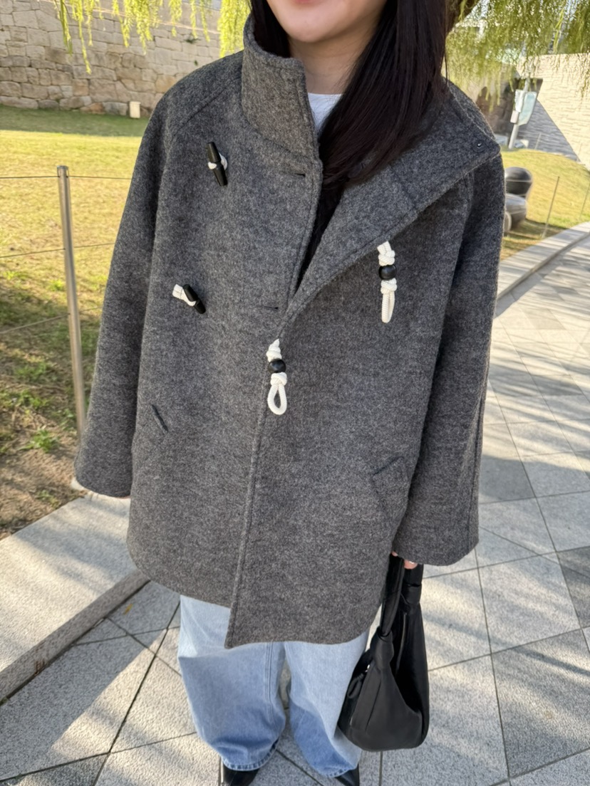 VERNIMENT東大門實拍女士新品休閑真品熱賣時尚中長款大衣VERNIMENT中長款大衣