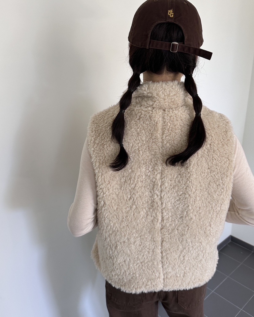 HOWDY/FACT THE NERD韓國直郵女裝新款人氣馬甲兩面穿雙面HOWDY/FACT THE NERD馬甲