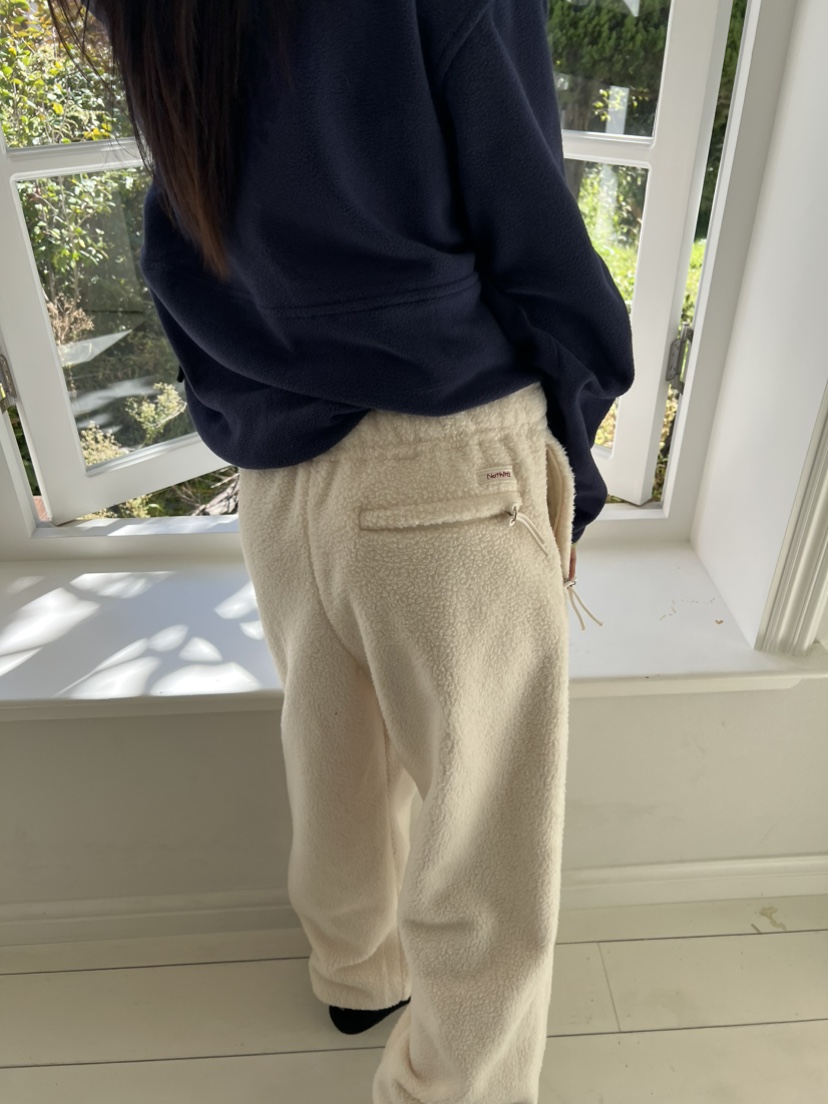 ME MO韓國代購女士新品休閑人氣熱賣時尚休閑褲抓絨蓬松ME MO休閑褲