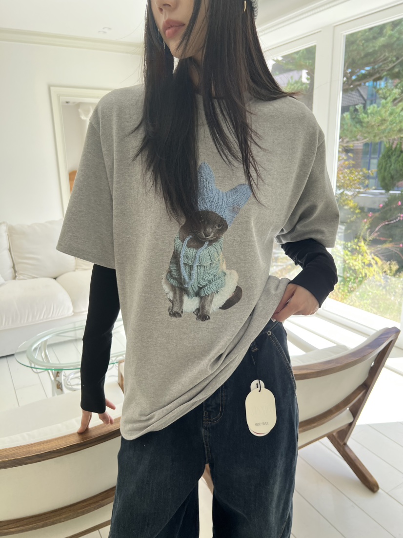 ME MO東大門代購女裝新款人氣時尚真品休閑熱賣推薦T恤ME MOT恤圖色2