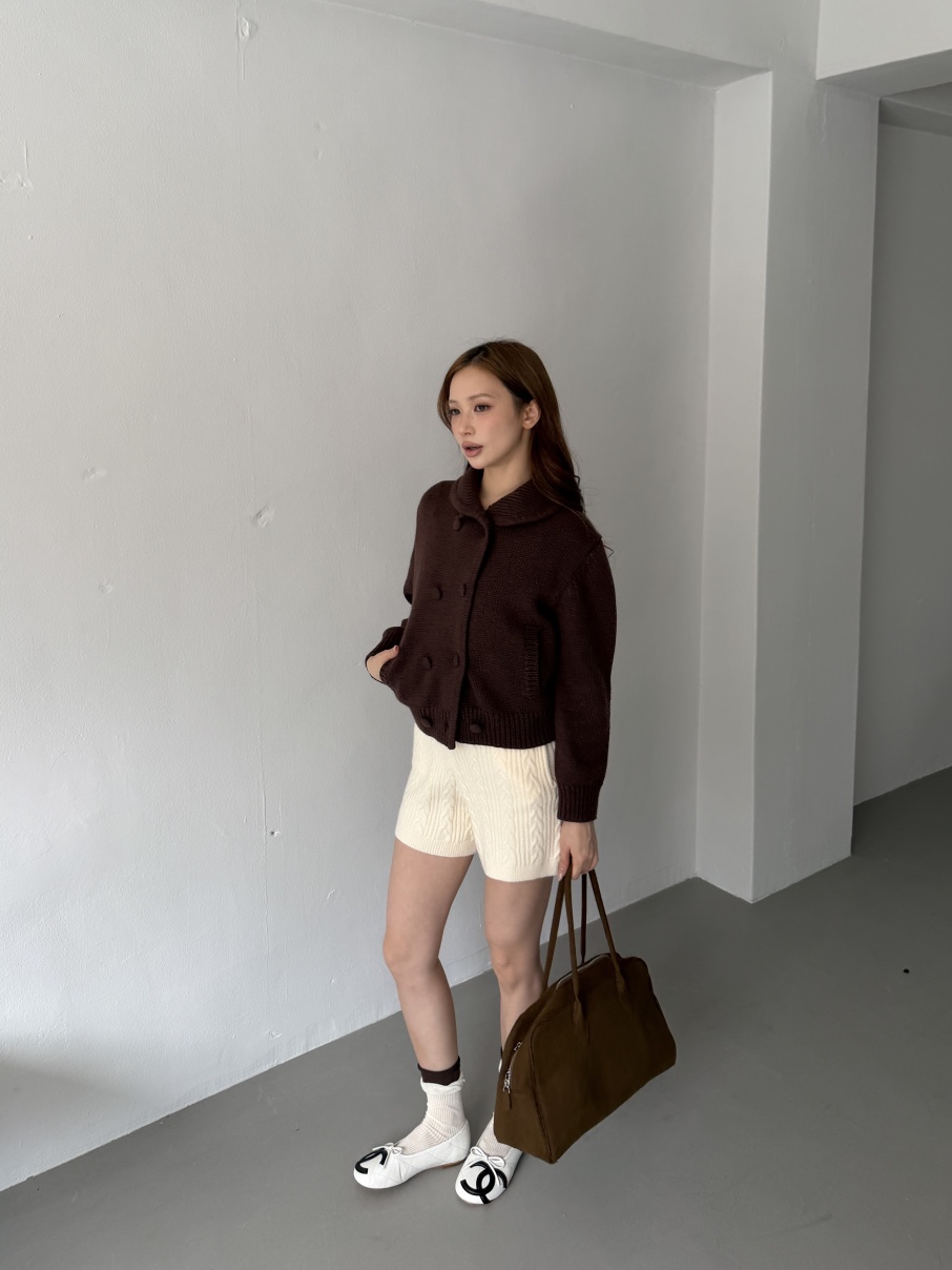 MARKE-P東大門實拍女裝新品休閑時尚真品人氣開衫雙層開襟MARKE-P開衫