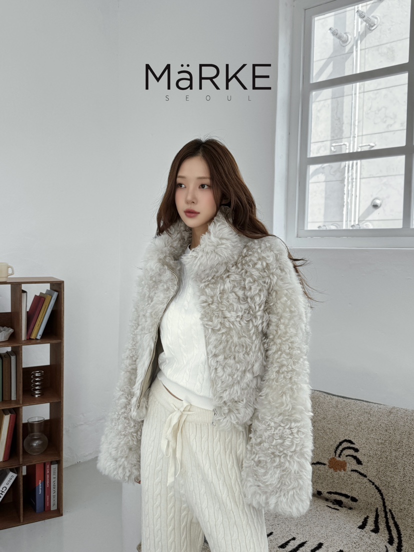 MARKE-P韓國代購女裝新款熱賣休閑推薦人氣真品短款大衣MARKE-P短款大衣