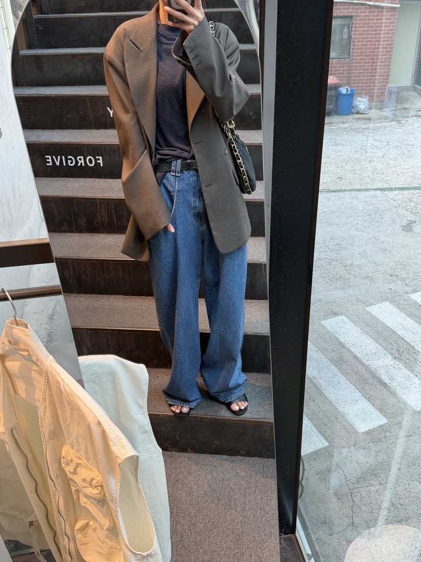 FRANC—L東大門代購女士新款人氣休閑時尚西裝西服含腰繩FRANC西裝/西服