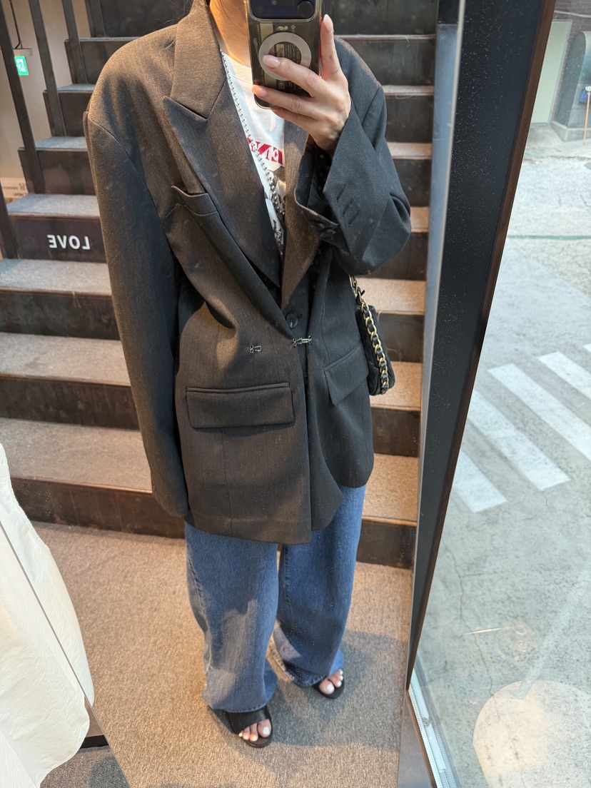 FRANC—L東大門代購女士新款人氣休閑時尚西裝西服含腰繩FRANC西裝/西服