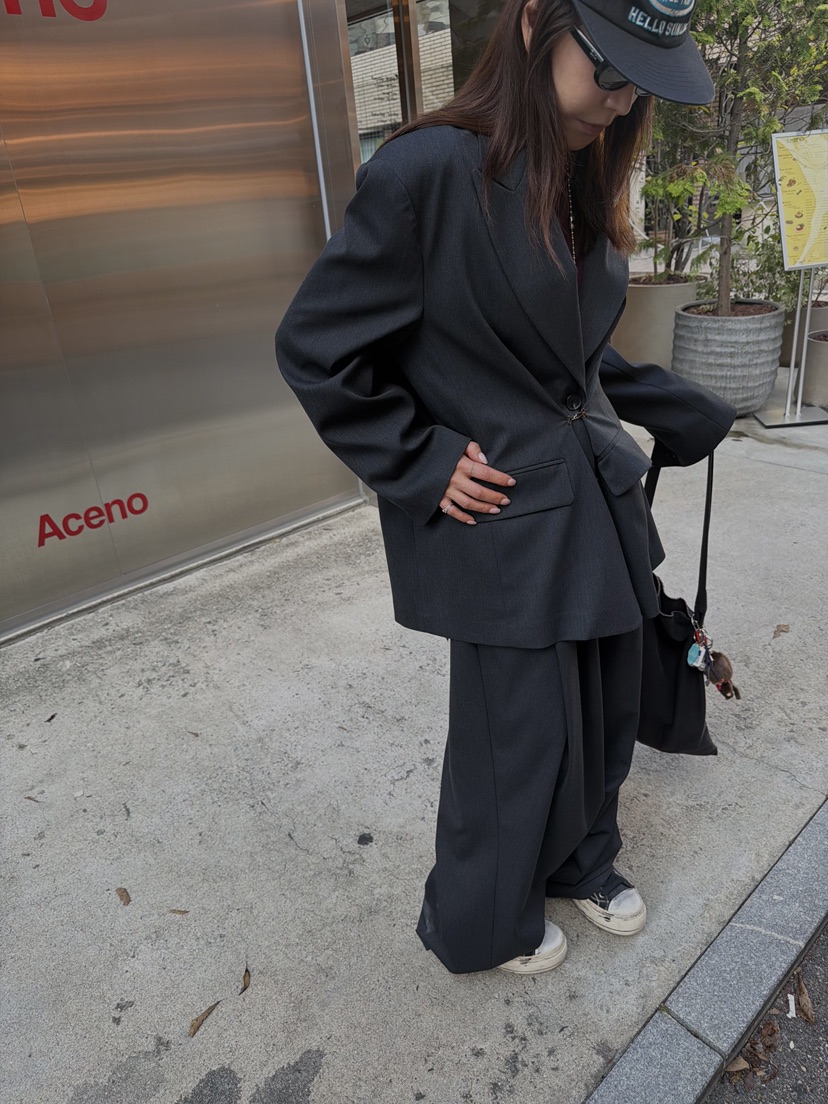 FRANC—L東大門代購女士新款人氣休閑時尚西裝西服含腰繩FRANC西裝/西服圖色2