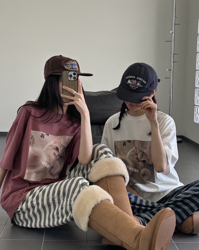 HOWDY/FACT THE NERD韓國代購女士新款真品熱賣休閑T恤HOWDY/FACT THE NERDT恤