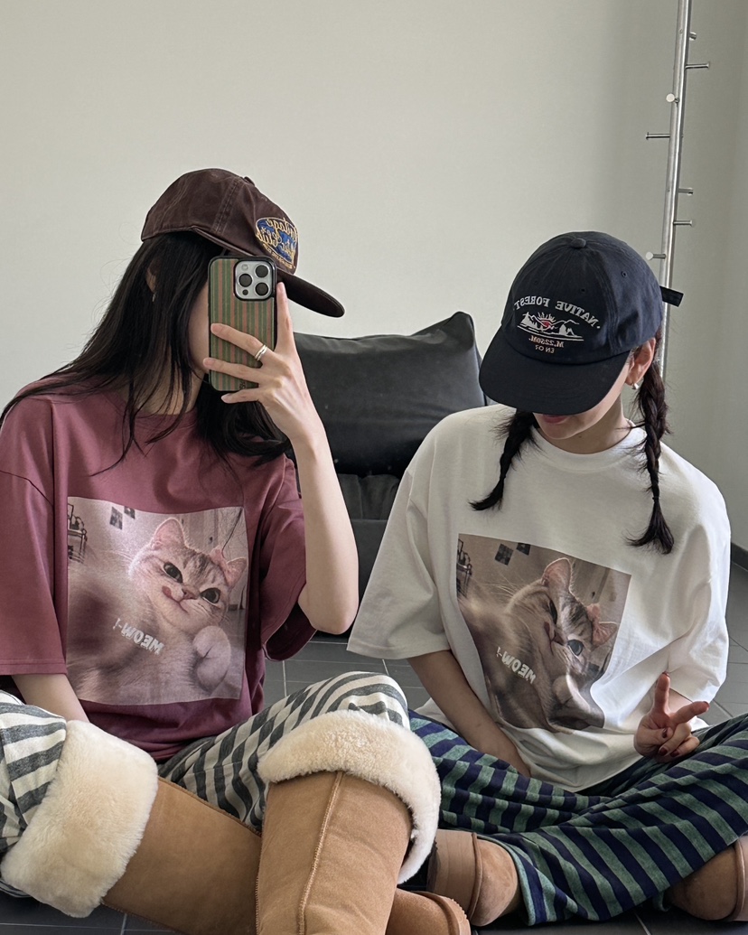 HOWDY/FACT THE NERD韓國代購女士新款真品熱賣休閑T恤HOWDY/FACT THE NERDT恤