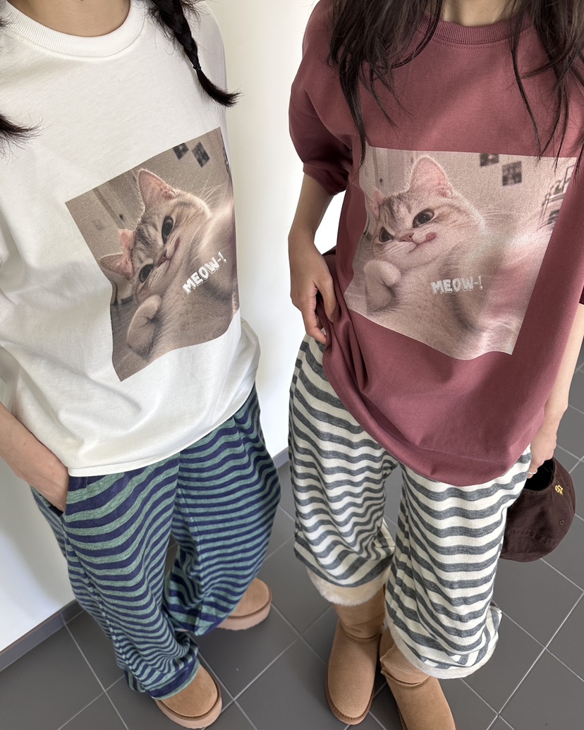 HOWDY/FACT THE NERD韓國代購女士新款真品熱賣休閑T恤HOWDY/FACT THE NERDT恤