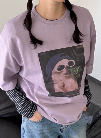 HOWDY/FACT THE NERD韓國直郵女裝新品時尚推薦人氣T恤HOWDY/FACT THE NERDT恤圖色2