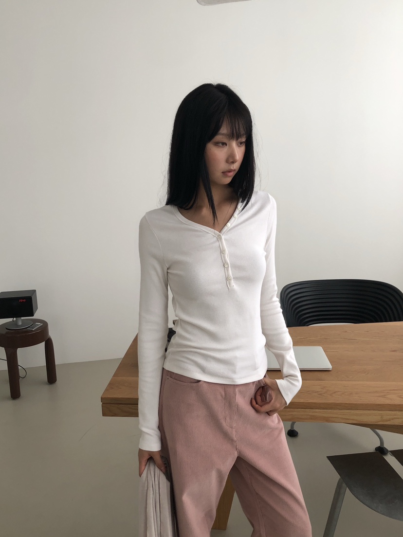 KERRY東大門代購女士新品休閑推薦人氣真品熱賣時尚長袖T恤KERRY長袖T恤