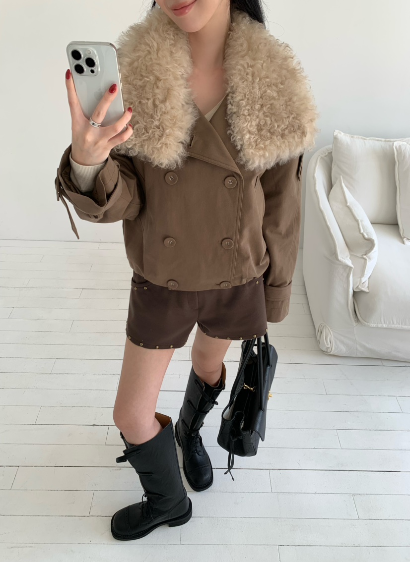 MARKE-P東大門代購女裝新款真品推薦短款羽絨服羽絨服鵝絨MARKE-P短款羽絨服