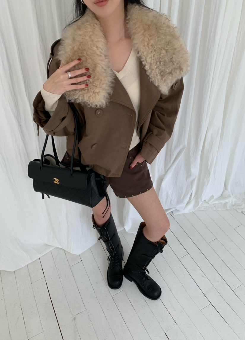 MARKE-P東大門代購女裝新款真品推薦短款羽絨服羽絨服鵝絨MARKE-P短款羽絨服