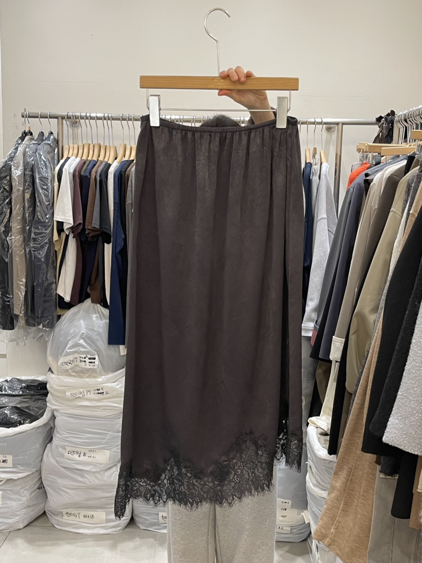 HEIZE東大門代購女士新品人氣推薦真品熱賣時尚休閑長裙褶皺HEIZE長裙圖色2
