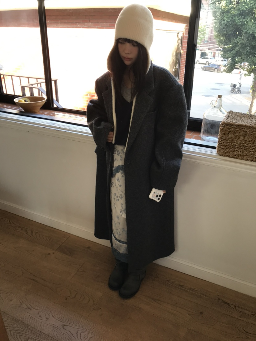 LOVE PULL東大門代購女士新品人氣熱賣真品休閑中長款大衣LOVE PULL中長款大衣