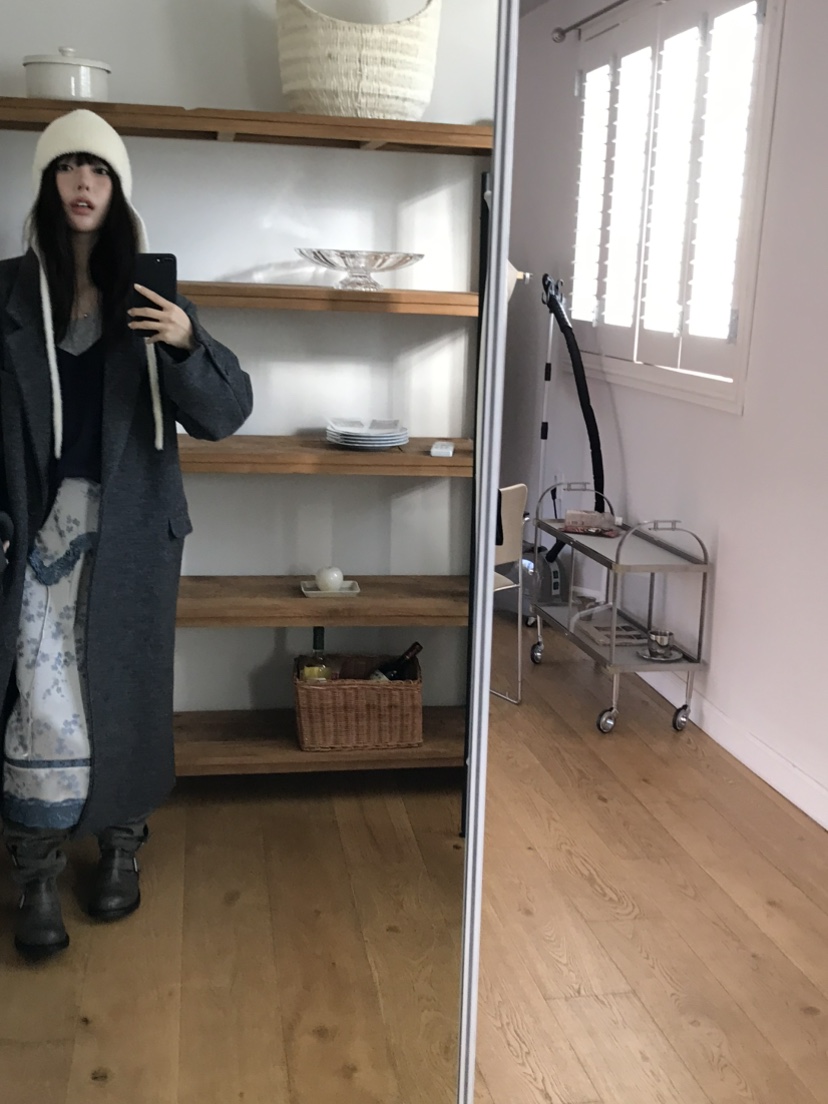 LOVE PULL東大門代購女士新品人氣熱賣真品休閑中長款大衣LOVE PULL中長款大衣