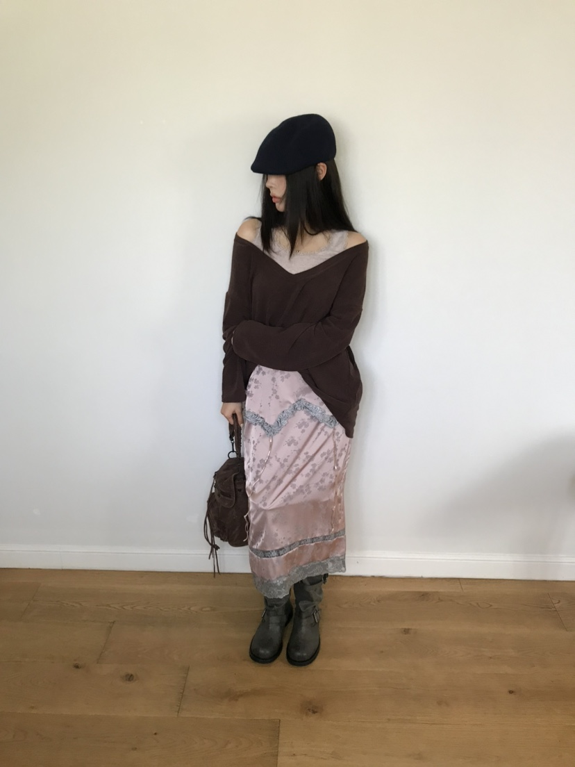 LOVE PULL韓國直郵女士新品熱賣休閑長袖T恤安哥拉假兩件LOVE PULL長袖T恤