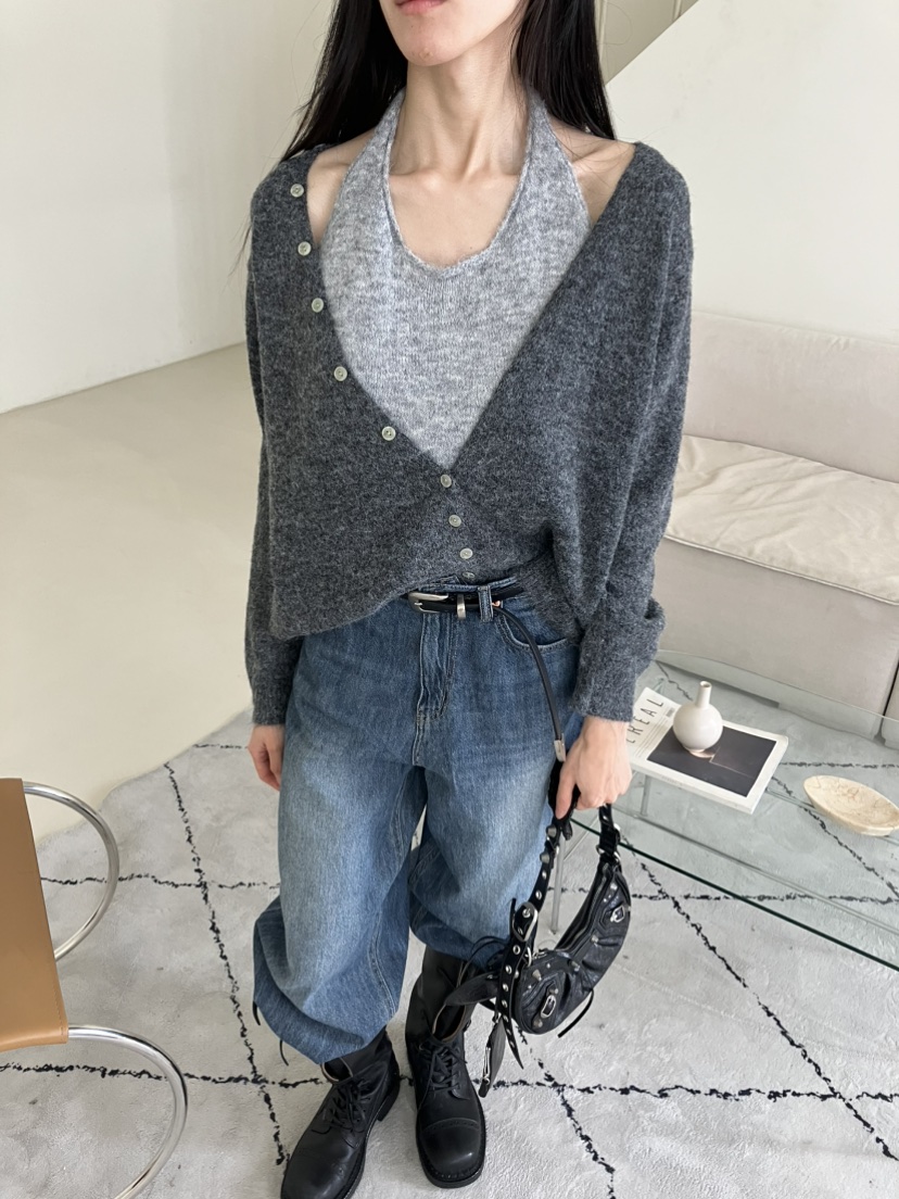 PIN-UP東大門代購女士新款時尚熱賣人氣休閑真品推薦針織衫PIN-UP針織衫