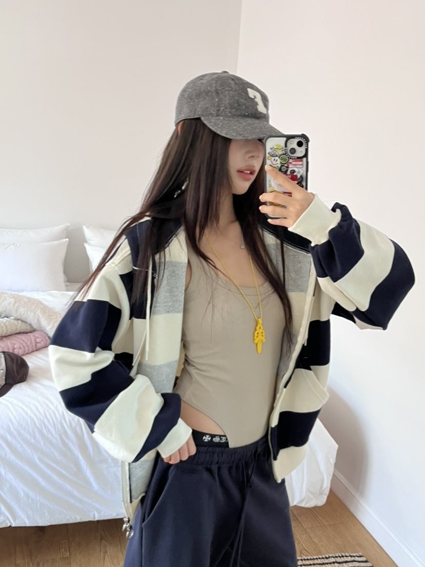 LOVE PULL韓國直郵女士新品時尚推薦休閑吊帶背心抓絨無袖LOVE PULL吊帶/背心