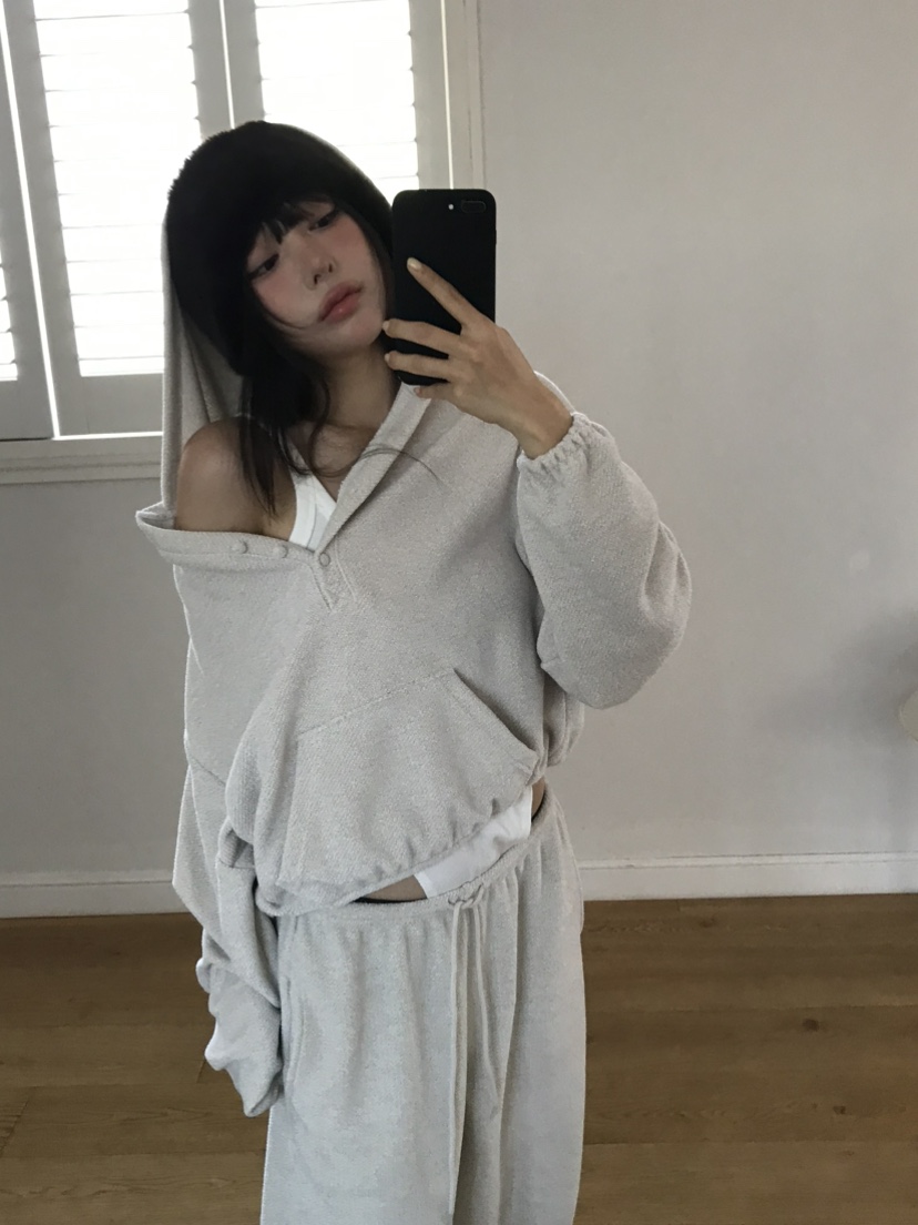 LOVE PULL韓國直郵女士新品時尚推薦休閑吊帶背心抓絨無袖LOVE PULL吊帶/背心
