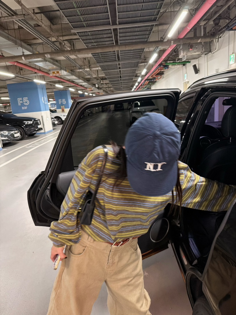 BYRING韓國代購女裝新品熱賣休閑推薦時尚真品長袖T恤條紋BYRING長袖T恤