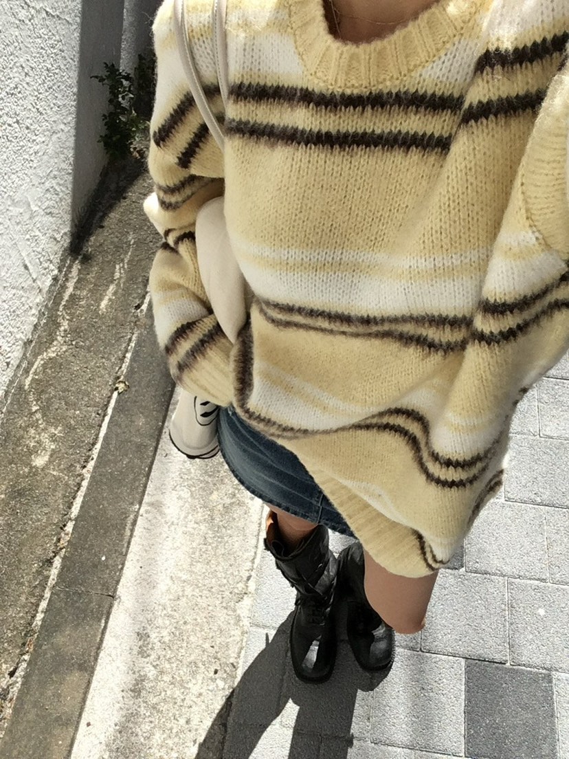 REVE CITE-L韓國直郵女士新款時尚真品休閑人氣推薦針織衫REVE CITE-L針織衫