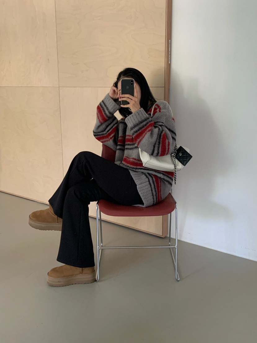 REVE CITE-L韓國直郵女士新款時尚真品休閑人氣推薦針織衫REVE CITE-L針織衫