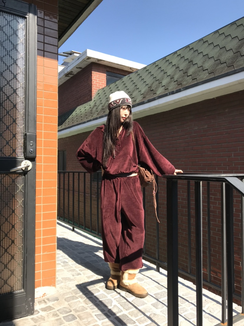 LOVE PULL韓國直郵女士新品推薦熱賣人氣真品衛衣泰迪熊LOVE PULL衛衣
