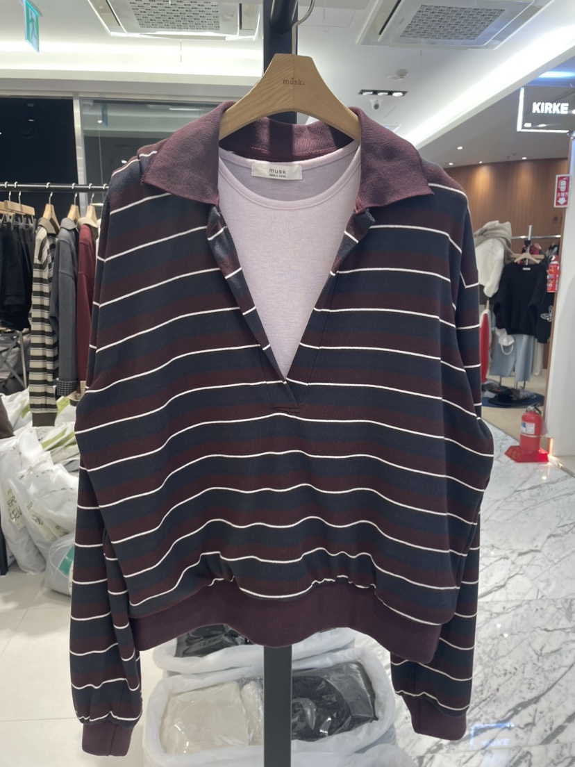 MUSK韓國直郵女裝新款時尚熱賣真品人氣休閑推薦衛衣MUSK衛衣圖色1