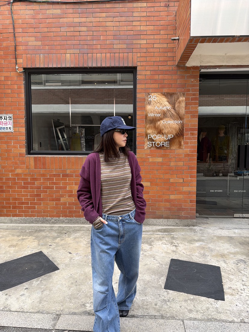 FRANC—L韓國直郵女士新品時尚人氣休閑熱賣真品推薦牛仔褲FRANC牛仔褲