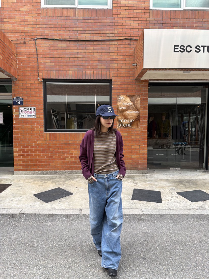 FRANC—L韓國直郵女士新品時尚人氣休閑熱賣真品推薦牛仔褲FRANC牛仔褲