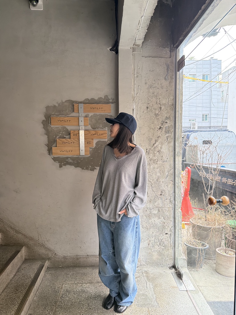 FRANC—L韓國直郵女士新品時尚人氣休閑熱賣真品推薦牛仔褲FRANC牛仔褲