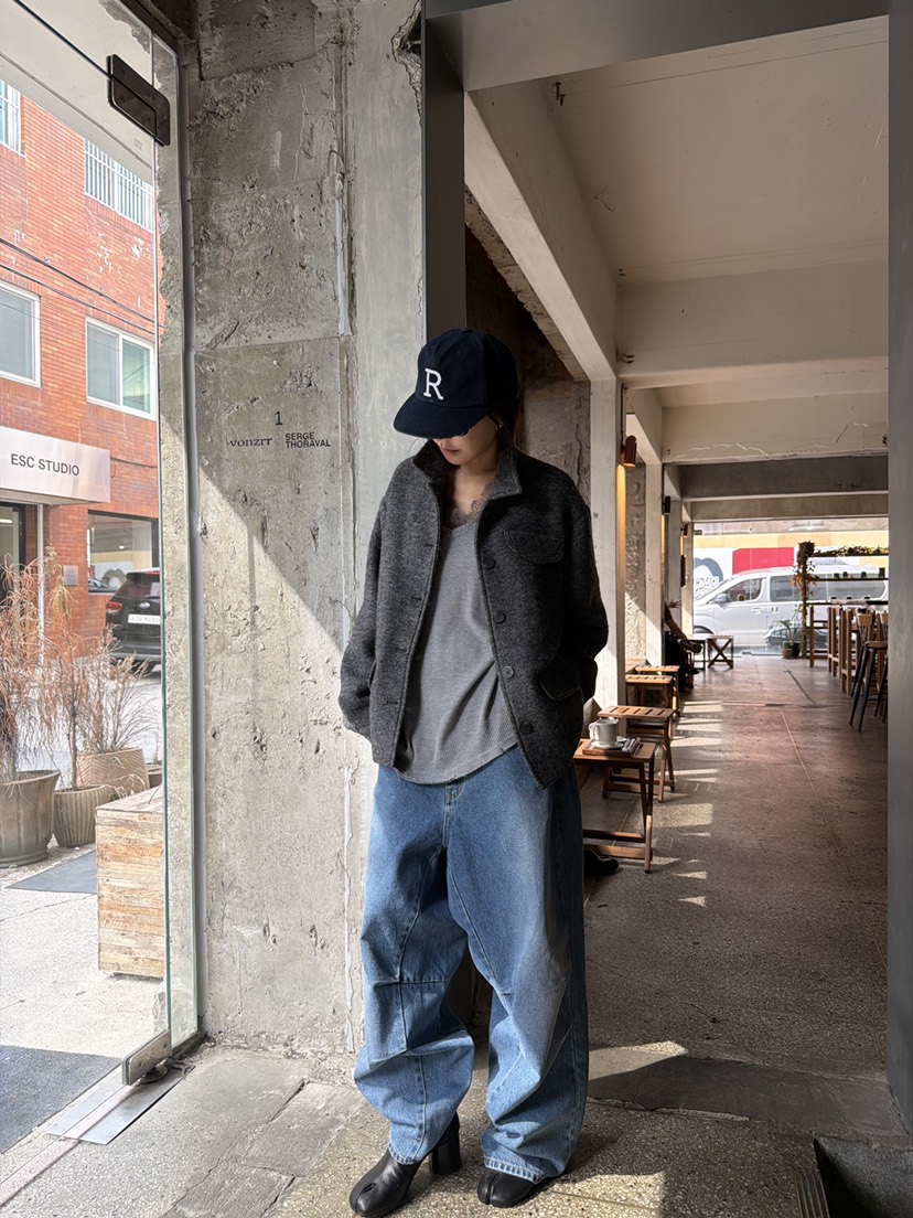 FRANC—L韓國直郵女士新品時尚人氣休閑熱賣真品推薦牛仔褲FRANC牛仔褲