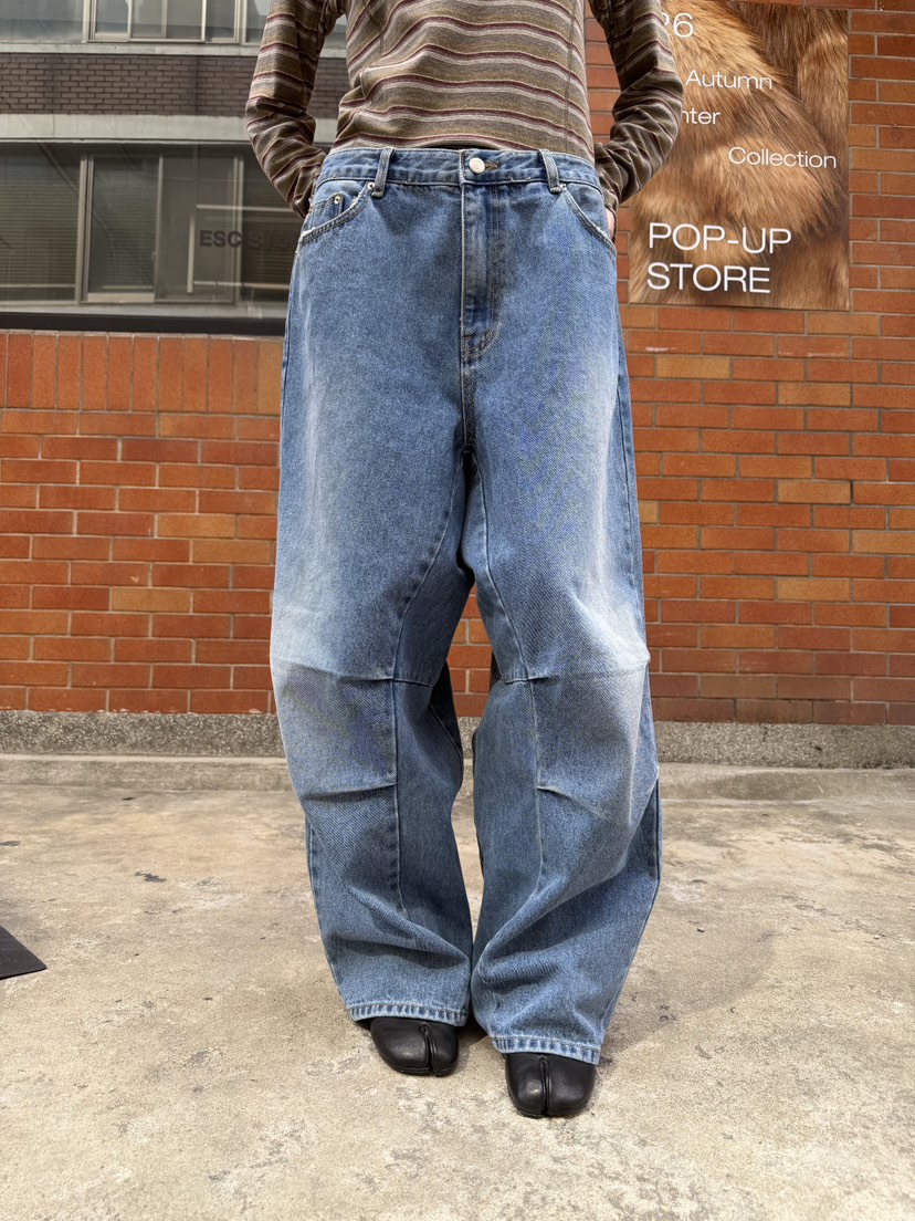FRANC—L韓國直郵女士新品時尚人氣休閑熱賣真品推薦牛仔褲FRANC牛仔褲圖色1