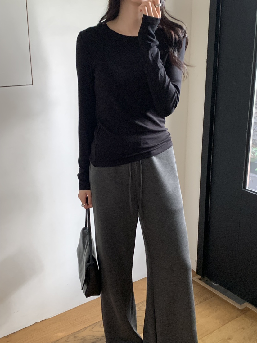 NOTICE東大門實拍女裝新款熱賣推薦休閑人氣時尚真品長袖T恤NOTICE長袖T恤