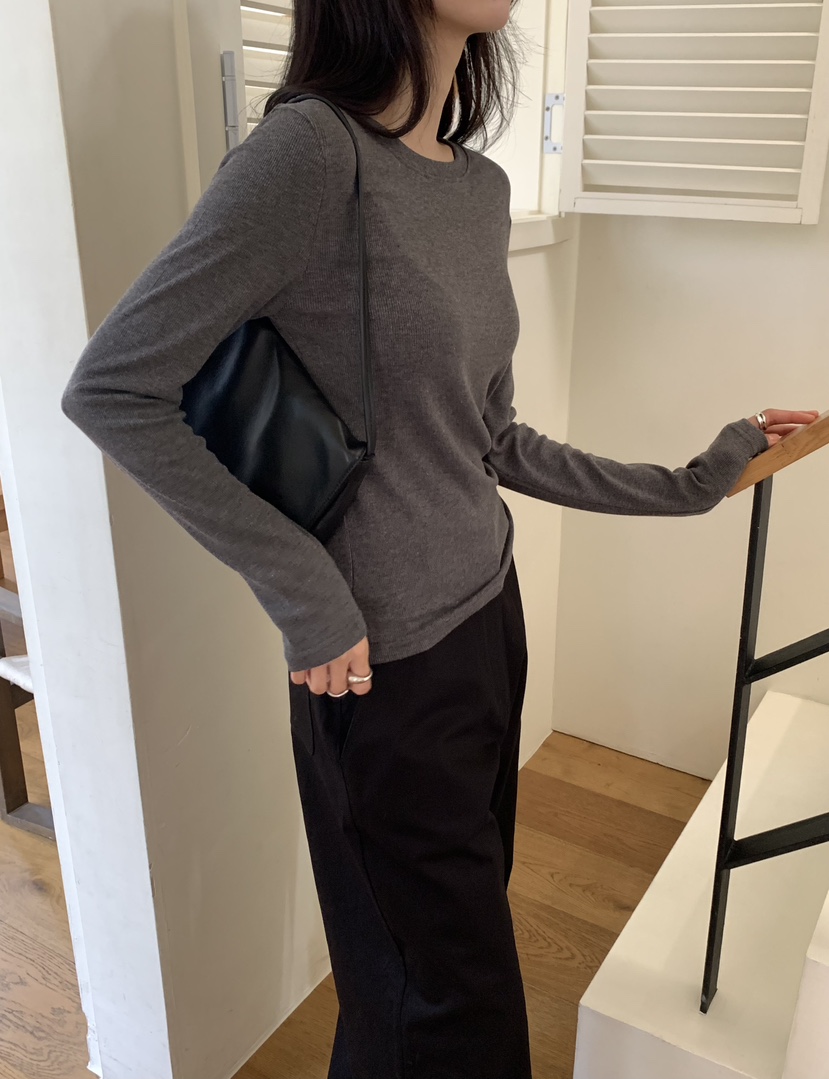 NOTICE東大門實拍女裝新款熱賣推薦休閑人氣時尚真品長袖T恤NOTICE長袖T恤