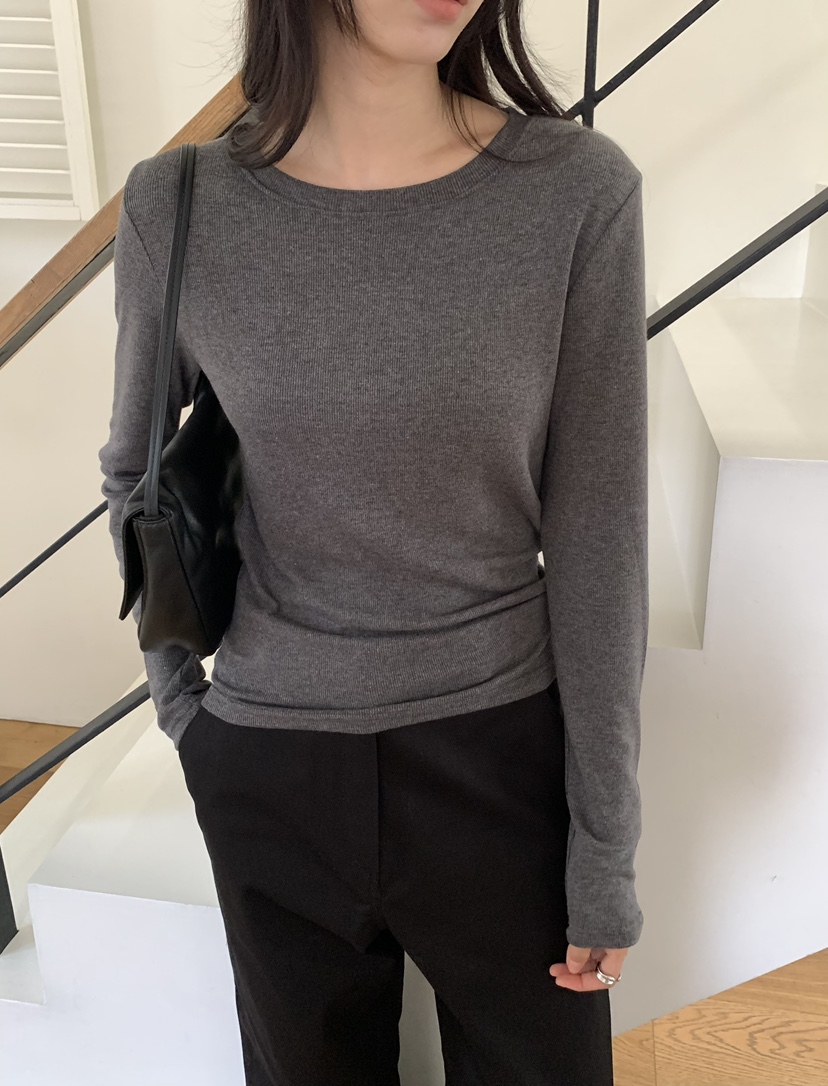 NOTICE東大門實拍女裝新款熱賣推薦休閑人氣時尚真品長袖T恤NOTICE長袖T恤