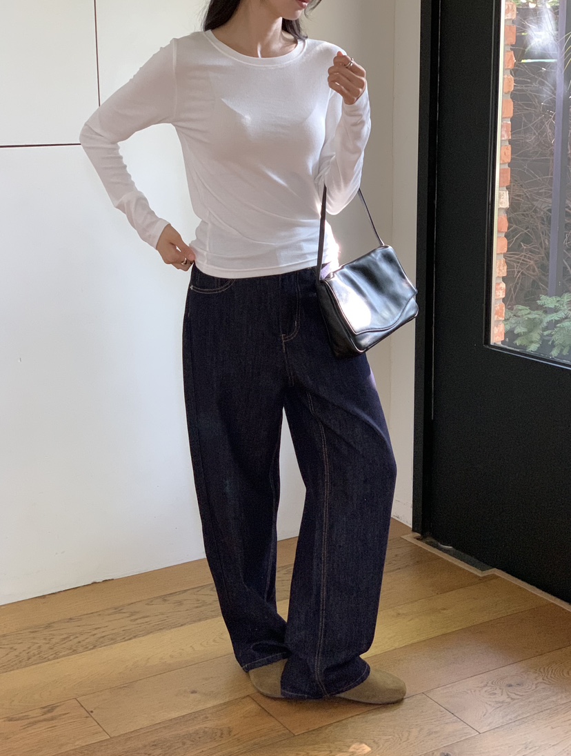 NOTICE東大門實拍女裝新款熱賣推薦休閑人氣時尚真品長袖T恤NOTICE長袖T恤