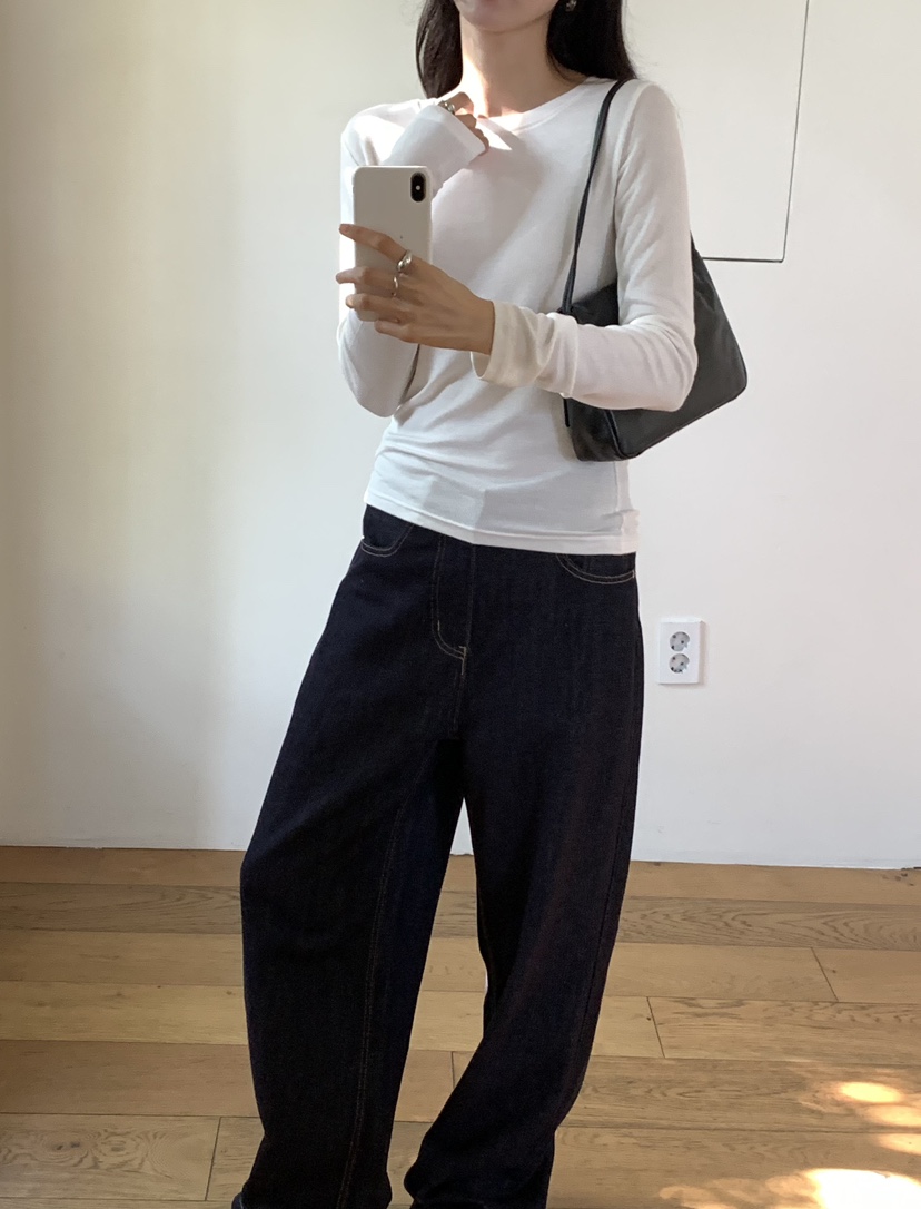 NOTICE東大門實拍女裝新款熱賣推薦休閑人氣時尚真品長袖T恤NOTICE長袖T恤