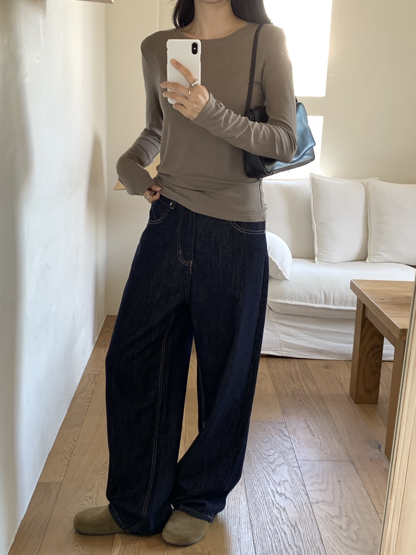 NOTICE東大門實拍女裝新款熱賣推薦休閑人氣時尚真品長袖T恤NOTICE長袖T恤