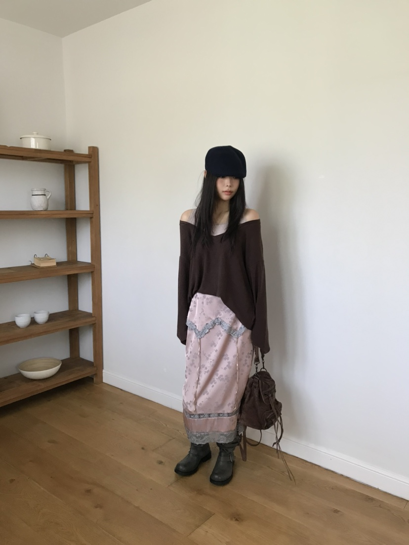 LOVE PULL韓國直郵女士新品熱賣休閑時尚人氣真品推薦長裙LOVE PULL長裙